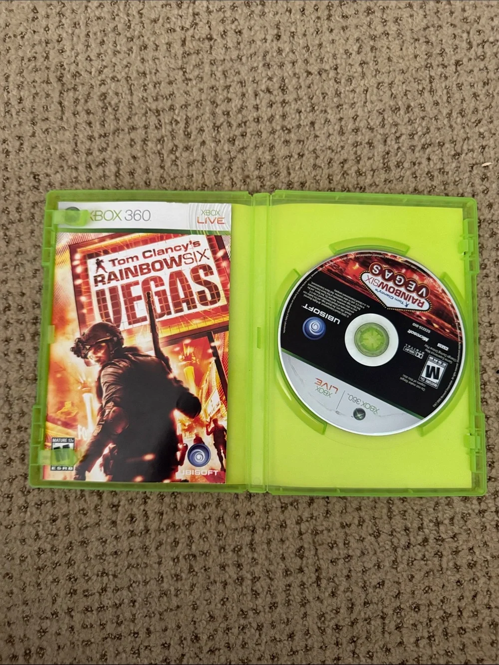 Microsoft Xbox 360 Tom Clancy's Rainbow Six Vegas Duo (Green, Gray)